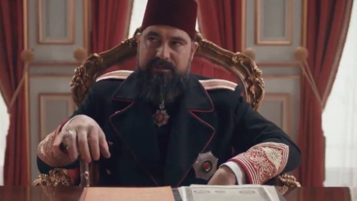 Payitaht Abdülhamid dizisinde dikkat çeken sahne