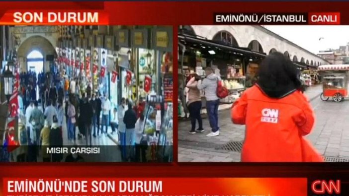 CNN Türk muhabiri Sema Akbulut'a canlı yayında küfür