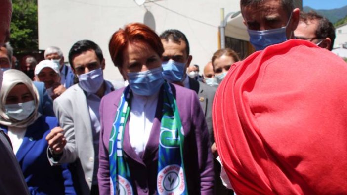 Meral Akşener'e alçak provokasyon