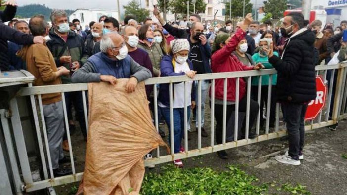 Çaykur'un kota ve kontenjan uygulaması protesto edildi