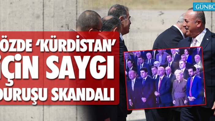 Çavuşoğlu'ndan sözde ‘Kürdistan şehitlerine’ saygı duruşu