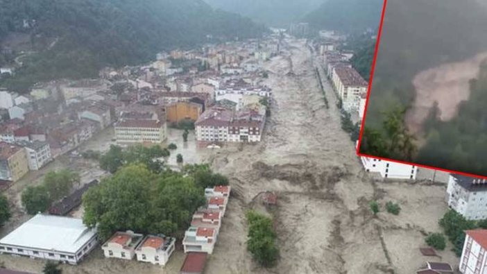 Bozkurt'ta selin geliş anına dair yeni görüntüler ortaya çıktı