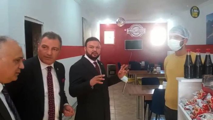 Kahramanmaraş İYİ Parti teşkilatından esnaf ziyareti