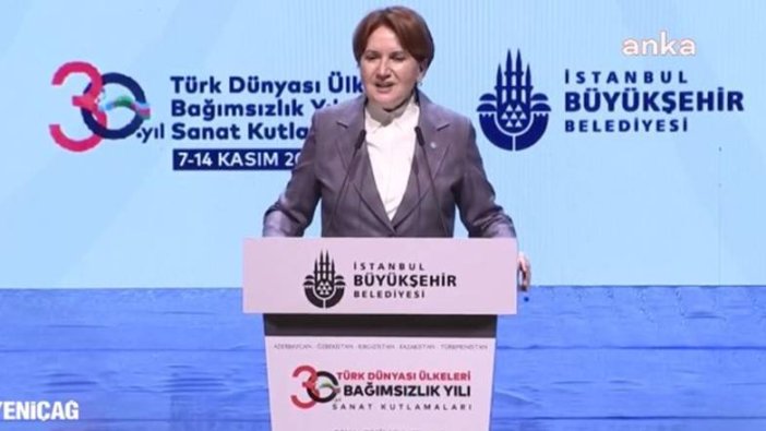 Akşener ‘Atatürk’ün gözünden Türklere bakma misyonunun sahibi saydım kendimi’