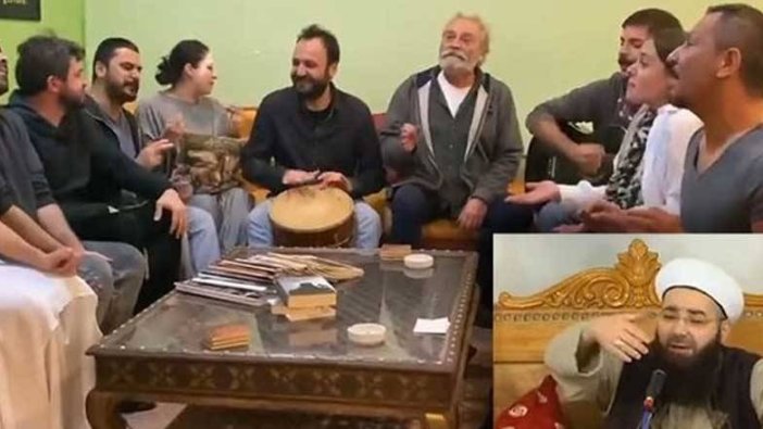 Haluk Bilginer'den 'Cübbeli' taklidi