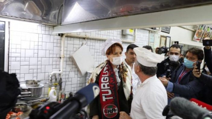 İYİ Parti lideri Meral Akşener Manisa'da esnafın derdini dinledi!