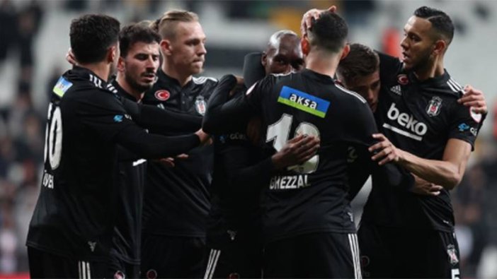 Beşiktaş tek golle turladı