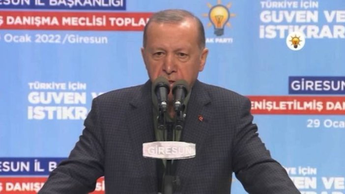 Erdoğan'ın Giresun mutsuzluğu: Basit, düğün salonu gibi bir yer