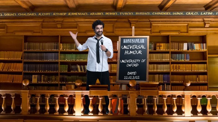 Hasan Can Kaya mizahıyla Oxford Üniversitesi’nde