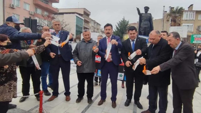 ''Yenişehir zamlara karşı tek yürek oldu''