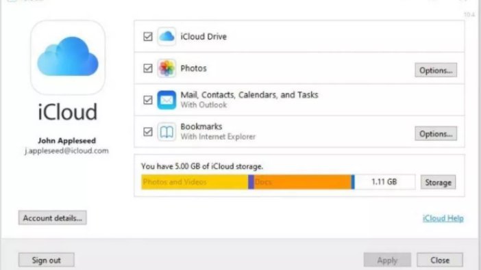 Apple’dan iCloud için yeni Windows 10 uygulaması