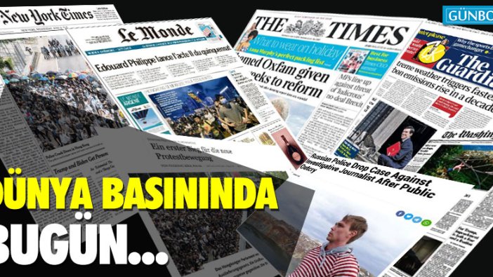 Dünya basınında bugün...