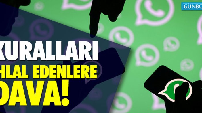 Kuralları ihlal edenlere dava!