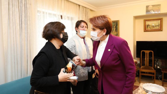 Meral Akşener'den Sadi Somuncuoğlu'nun ailesine taziye ziyareti