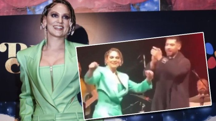 Farah Zeynep Abdullah Bergen galası sonrası 'Erik dalı' oynadı