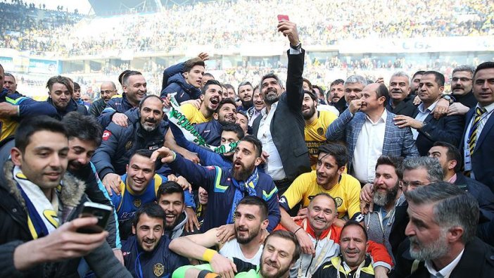 Ankaragücü şampiyonluğunu ilan etti