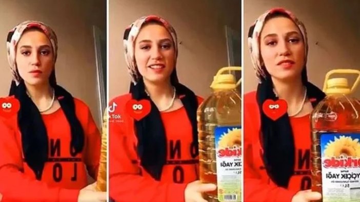 Serenay Sarıkaya'nın 'ayçiçek yağı videosu' sosyal medyayı karıştırdı!