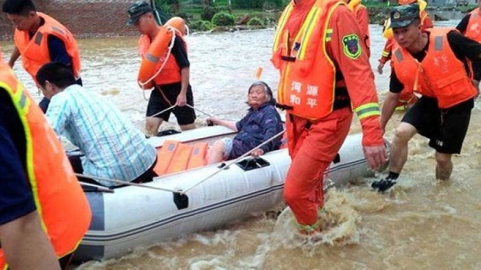 Çin'de sel felaketi: En az 49 ölü, 14 kişi ise hala kayıp