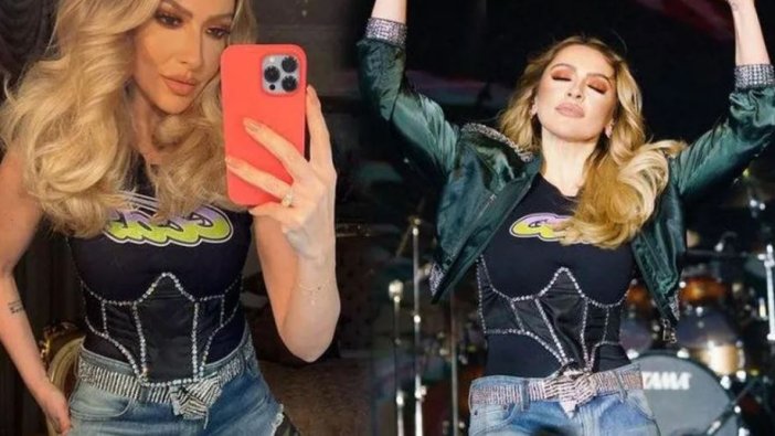 Hadise'nin yırtık kotunun fiyatı şok etti