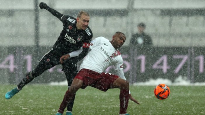 Beşiktaş'a bir darbe de Hatayspor'dan