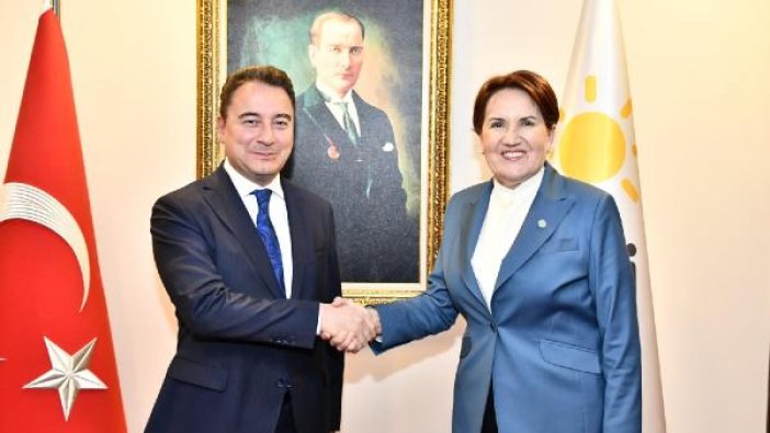İkinci toplantı öncesi Babacan'dan Akşener ziyareti