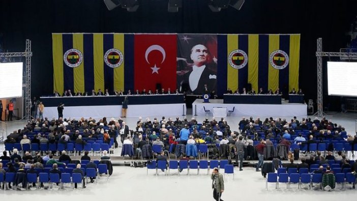 Fenerbahçe'de olağanüstü genel kurul toplantısı yapılamadı