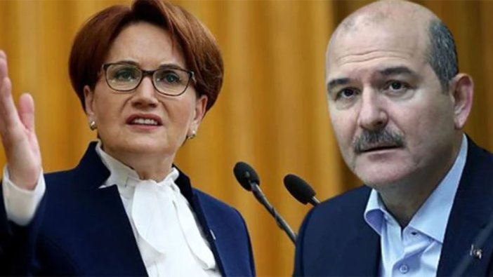 Akşener'in tepkisinin ardından Soylu'dan geri adım geldi