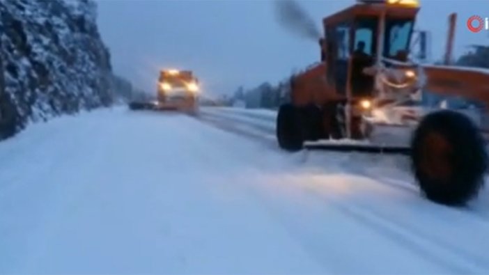 Nisan ayında kar sürprizi!