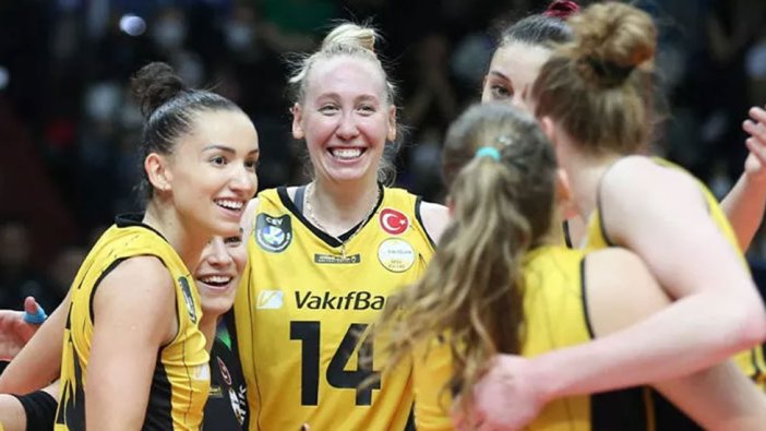 Kupa Voley'de şampiyon VakıfBank oldu