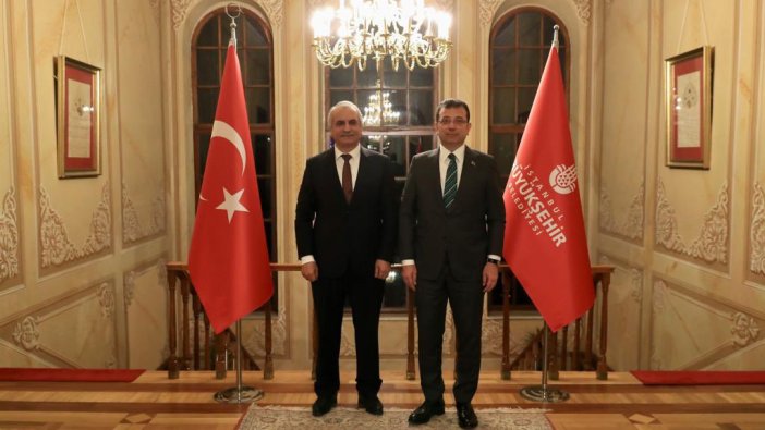 Yeniçağ Gazetesi İmtiyaz Sahibi Ahmet Çelik ve Yeniçağ yazarları İmamoğlu ile iftarda buluştu