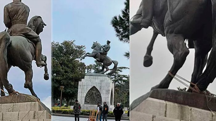 Samsun'da Onur Anıtı'na saldıran kuzenler için karar