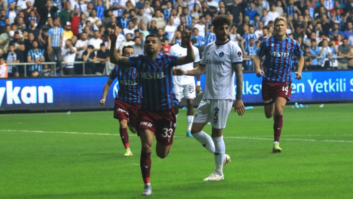 Trabzonspor üç puanı 3 golle aldı