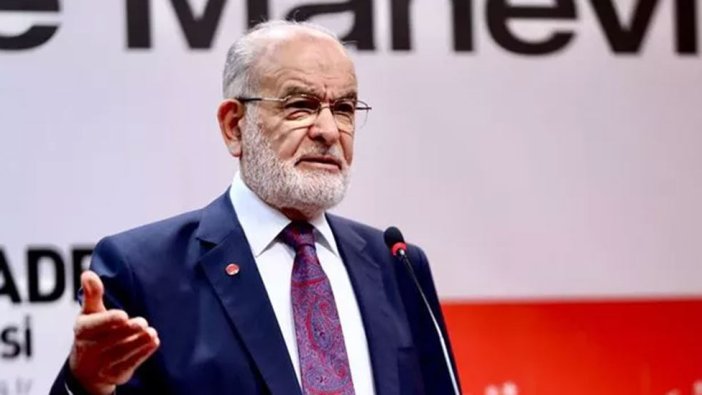 Saadet Partisi lideri Temel Karamollaoğlu: 'Ben olsam bugün istifa ederdim'