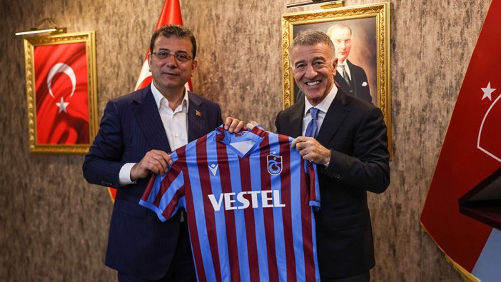 Trabzonspor'dan Ekrem İmamoğlu paylaşımı