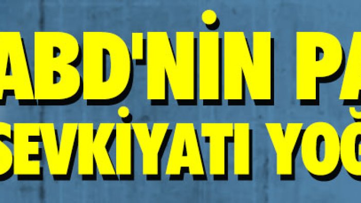 ABD'nin Ortadoğu'ya Patriot sevkiyatı yoğunlaştı