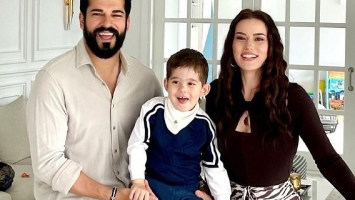 Burak Özçivit'ten eşi Fahriye Evcen’e romantik kutlama 