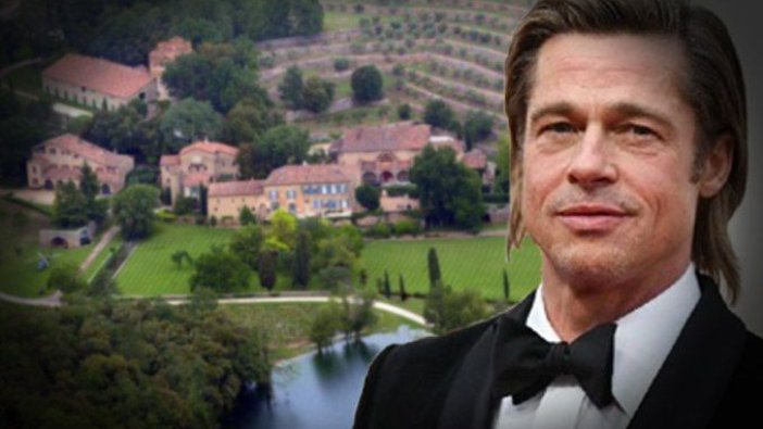 Brad Pitt Fransa'daki şatosunda aylarca define aramış