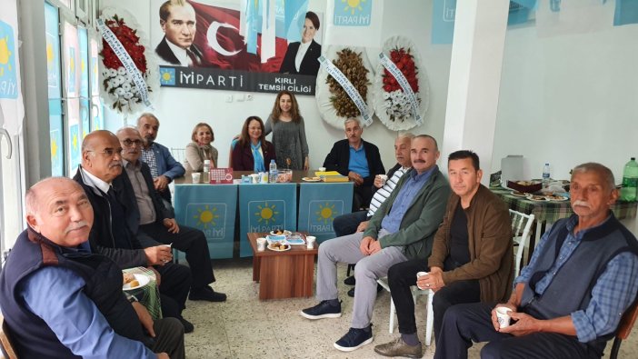 İYİ Parti Ordu Perşembe İlçe Başkanlığı'ndan mahalle ziyaretleri