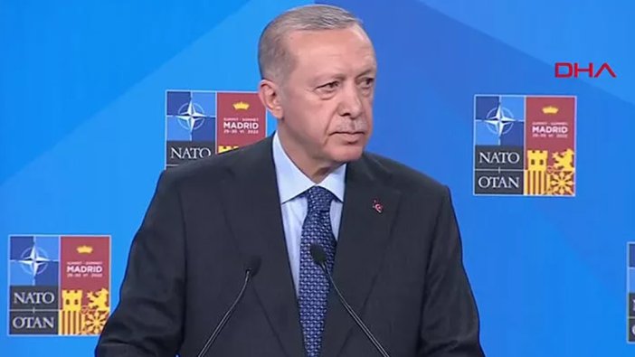 Erdoğan'dan 'İsveç-Finlandiya' mesajı