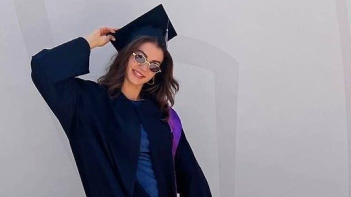 Burcu Özberk mezun oldu! 'Bir hayalim daha gerçekleşti'