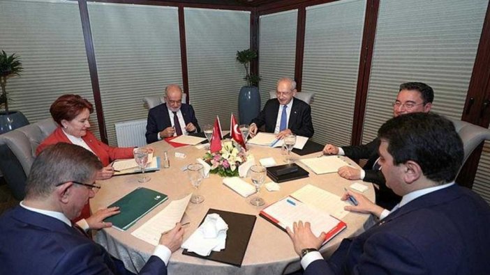 6'lı masa bugün 5. kez toplanacak