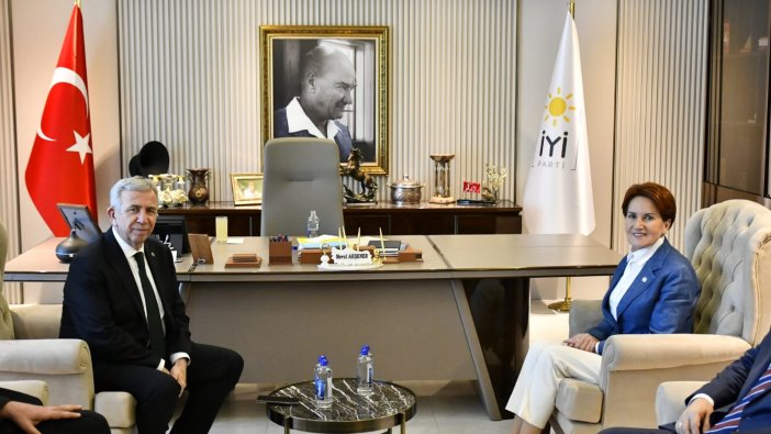 Akşener ile Mansur Yavaş arasında dikkat çeken görüşme