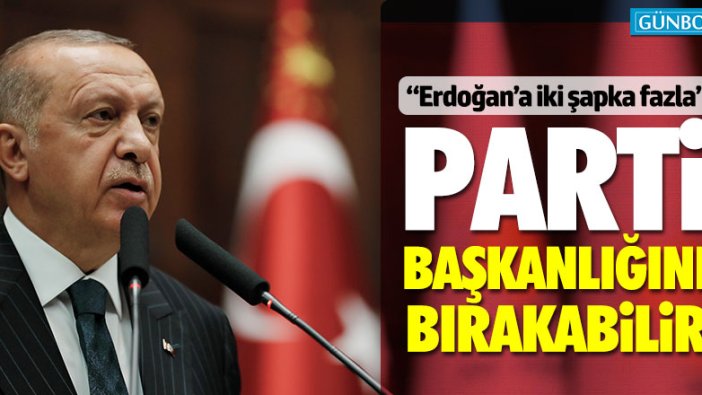 Erdoğan AK Parti'yi bırakıyor iddiası