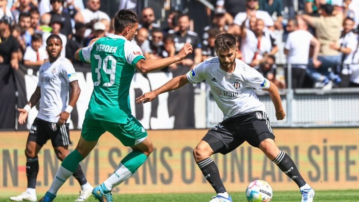 Beşiktaş hazırlık maçında Bremen'i geçti