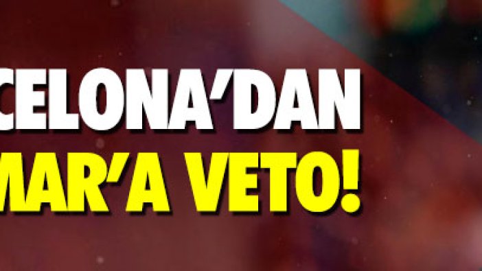 Barcelona'dan Neymar'a veto!