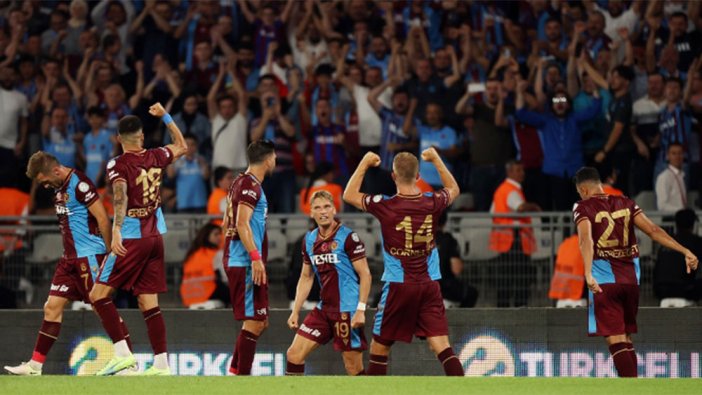 Süper Kupa Trabzonspor'un!