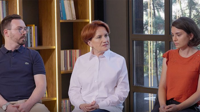 Meral Akşener bu kez genç sağlıkçılarla bir araya geldi