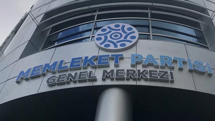 Memleket Partisi'nde istifa depremi