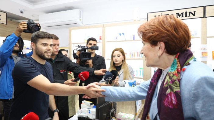 Akşener esnaf ziyaretlerine Sultangazi ve Arnavutköy ve Silivri ile devam etti