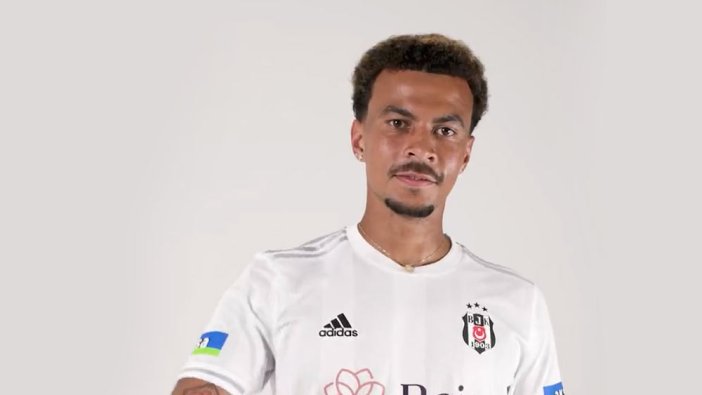 Dele Alli meşhur hareketini Beşiktaş formasıyla yaptı